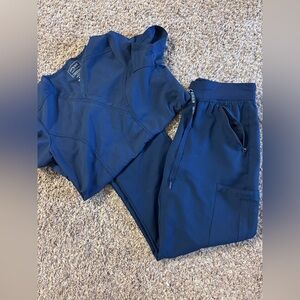 Med Couture Navy Bottoms Small